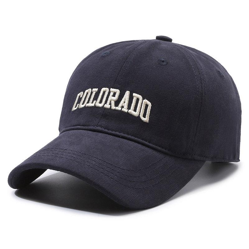 Snowflake Velvet COLORADO Baseball Cap for Women, Small Face, Wide Brim Cap, Summer Visor for Men