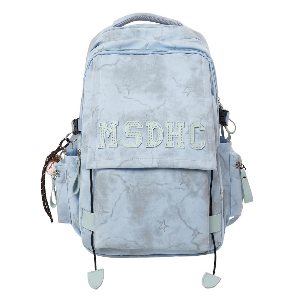 Schoolbag New School Bag Male Middle School College Student Leisure Computer Travel Backpack Female Large Capacity Junior High School Student Backpack