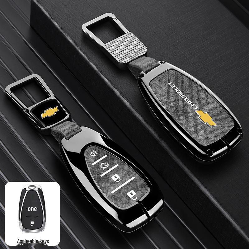 Chevrolet Key Case for Equinox, Malibu XL, Trax, Trailblazer, Orlando, Monza - Car Shell Cover