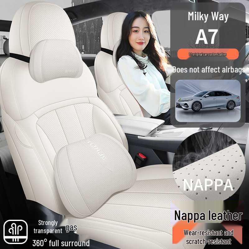 Geely Galaxy A7 All-Season Breathable Leather Seat Covers & Cushions