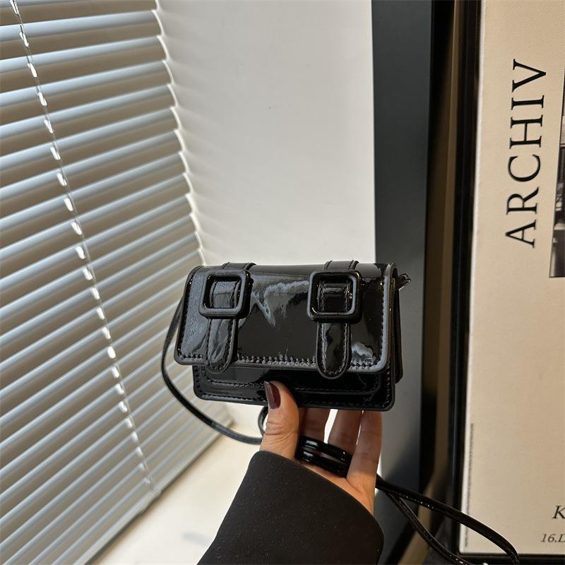 Mini Exquisite Solid Color Premium Texture Small Square Bag Summer New Popular Shoulder Messenger Bag Women's Bag