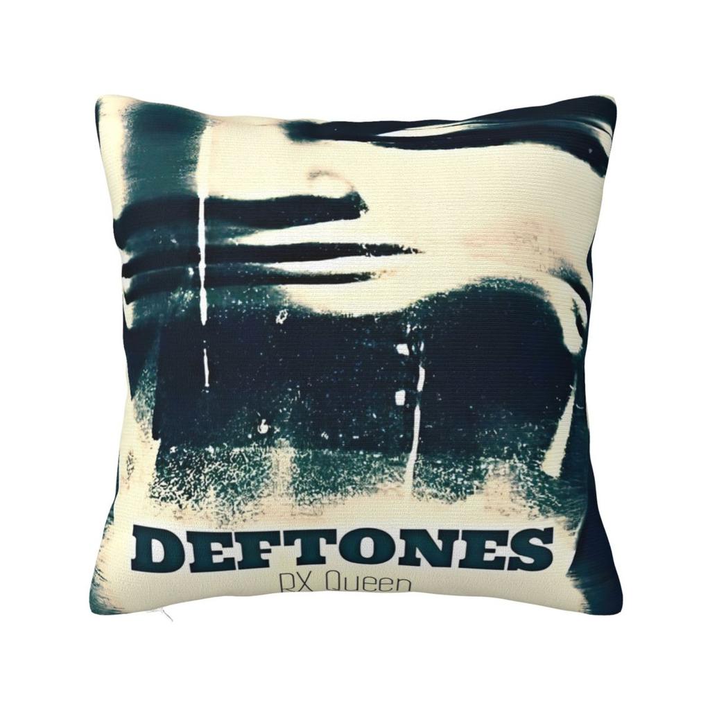 Deftones White Pony Album Square Pillow Cases Band Cushion Cover Decorative Pillowcase For Home 45*45Cm