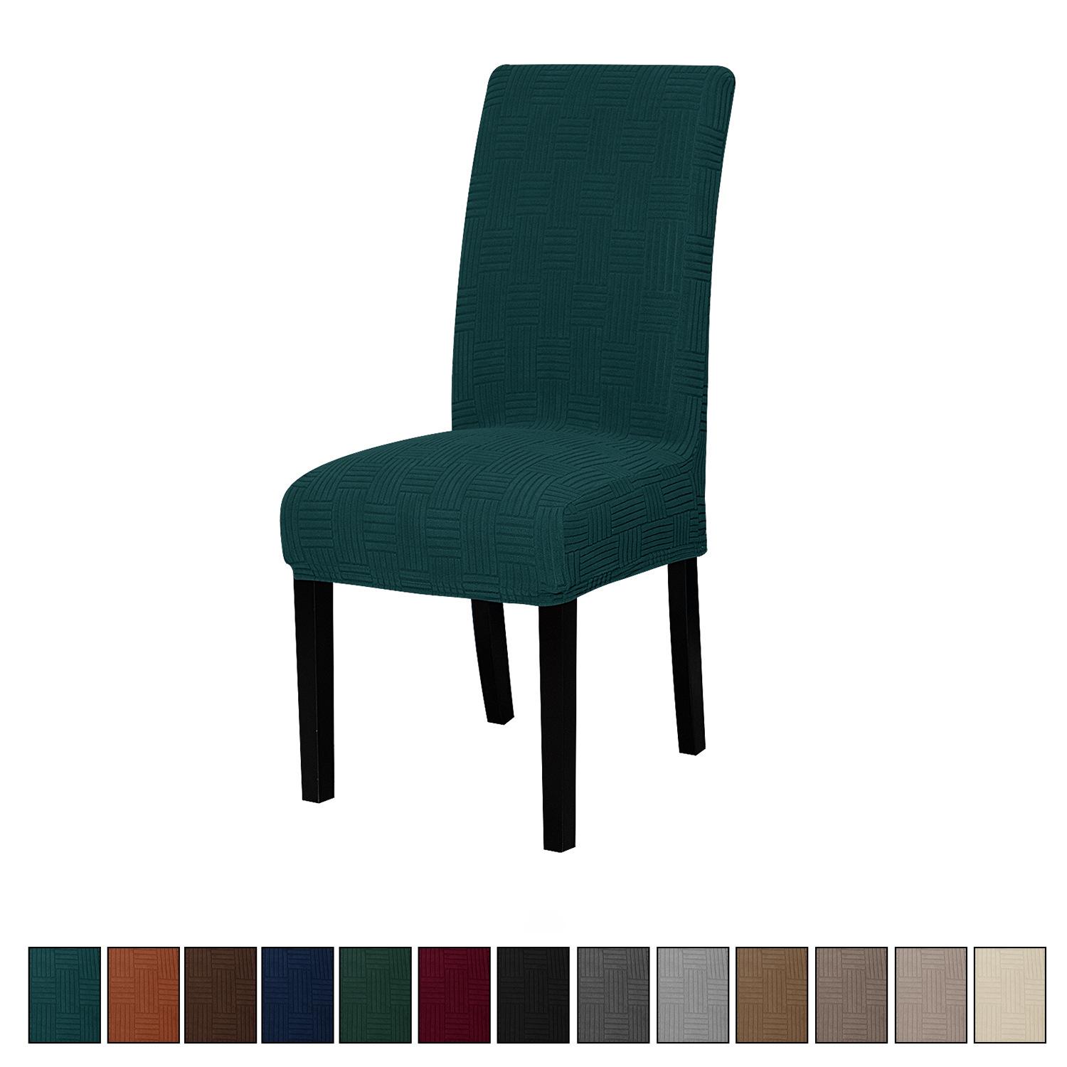 

Готовый чехол для стула 5 горизонтальных 5 вертикальных чехол для стула универсальный на четыре сезона чехол для стула для отеля и столовой 1 piece темно-синий