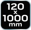 Carpenter's clamp 120 x 1000 mm