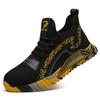 Fashion Lightweight Steel Toe Safety Shoes Men Anti-puncture Work Shoes Men Breathable Industrial Shoes Indestructible Work Safety Boots