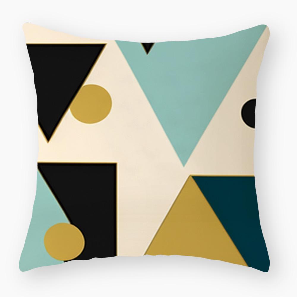 New Pillow Cover Creative Sofa Pillow Cover Abstract Geometric Super Soft Pillow Cover Premium Durable Quality