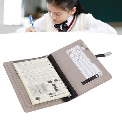 Kabelloses Laden Notizbuch Personalisierter Reisejournal mit Licht Nachfüllbar Schul-Profi-Notizbuch mit Powerbank