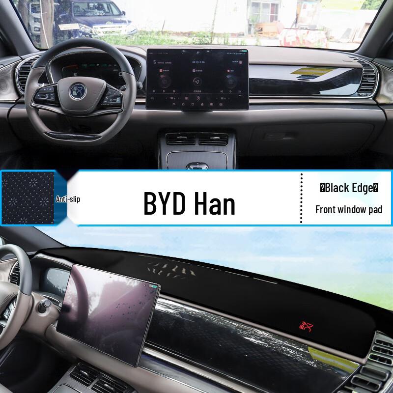 BYD Han EV Dashboard Sunshade Mat - Heat Insulation, Sun Protection, Interior Modification