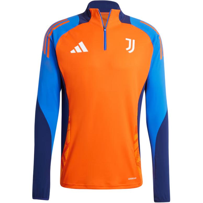 

Adidas SS24 Juventus Tiro Competition Training Top Color Block Retro Sports Jacket Men Jacket Orange IS5819 M