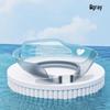 Children's Waterproof Cartoon Bath Cap with Ear Protection - Thickened Leak-Proof Double Layer Design