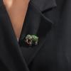 Creative Lovely Enamel Elephant Animal Brooch for Women Man Pins Clothes Backpack Accessories Jewelry Gifts