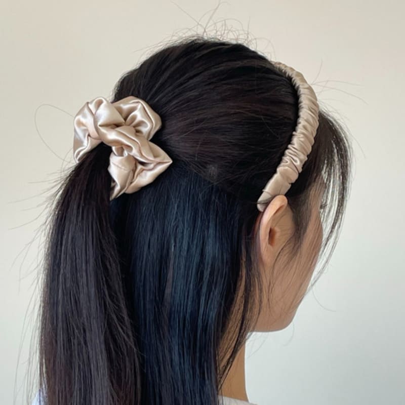 Dwelly Premium Mulberry Silk 100% Headband (6 colors)