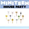 Seventeen OFFICIAL KOREA MINITEEN HOUSE PARTY Character POP UP Goods MD