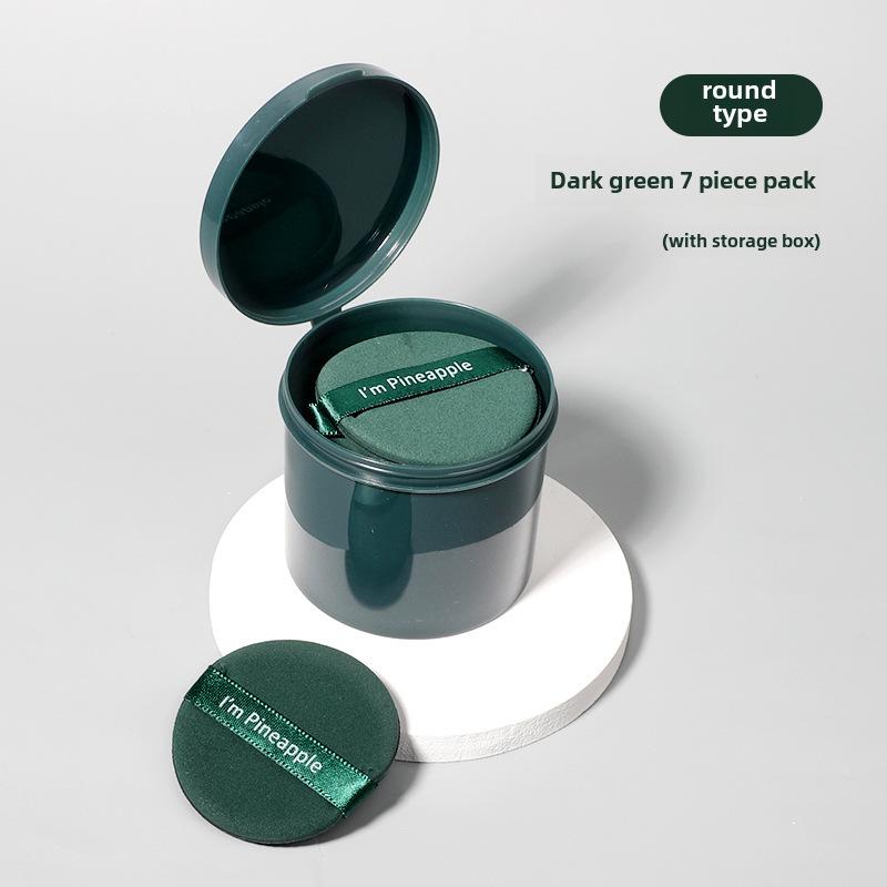 

Профессиональный спонж для макияжа Beauty Blender Dual-User Wet Dry Foundation Powder Puff Non Latex Cosmetic Tool Round 7 Boxes