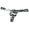 1Pc Men's Underwear Polyester Fiber Sexy G-string T-back Bikini Low-rise Camouflage Pouch Thong