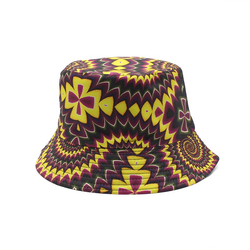 Vortex Tie-Dye Hat Men And Women Street Outdoor Casual Visor Couple Bucket Hat