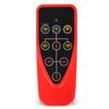 Red Laser Level Rotary Self Leveling Measuring Automatic Rotating Red Beam with Receiver Remote Control Carrying Case
