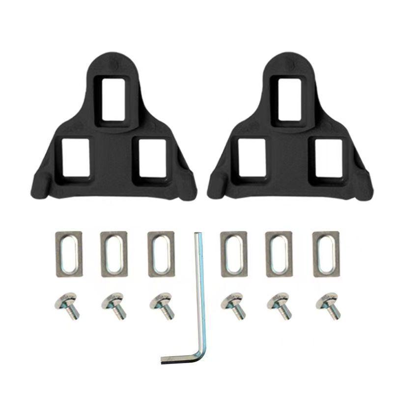 Selbstschließendes Cleat-Set für Rennrad-Fahrradschuhe