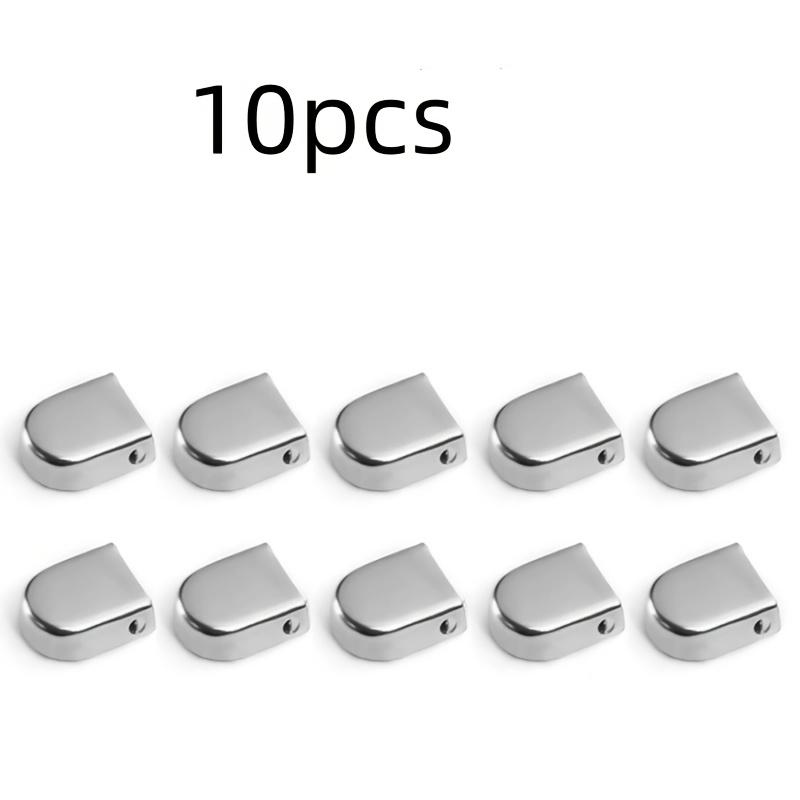 

10 шт. Металлические клипсы для шнурков без завязывания - Легкая фиксация одним щелчком, Идеально подходят для ленивых кроссовок