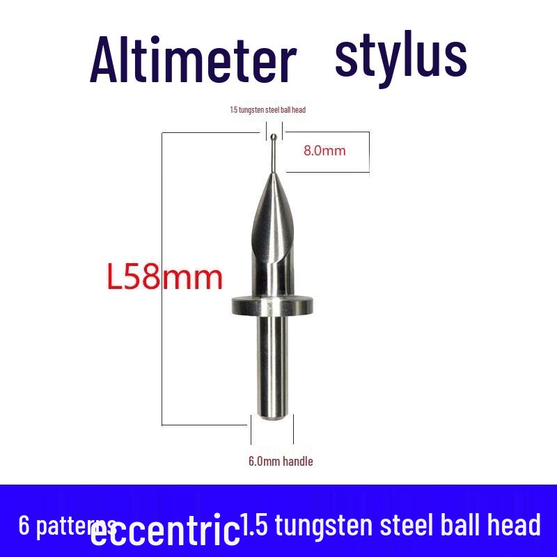 Eccentric TESA Height Gauge Probe, Tungsten Steel Tip