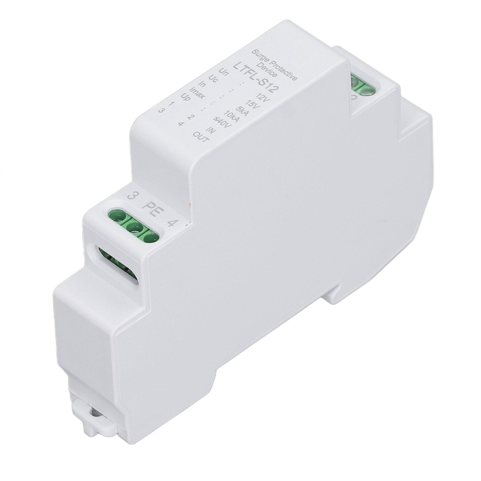 

Surge Protective Arrester Device IP20 12V 5‑10KA RS485 Control Signal Surge Voltage Arrester Module