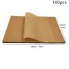 50/100Pcs Parchment Paper Baking Sheets Non-Stick Precut Baking Parchment Baking Paper Will Not Curl Burn Wax Paper