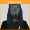 Divertida Máscara de Cabeza de Animal Caniche Hecha de Látex Duradero Perfecta Para Fiestas Divertidas y Disfraces