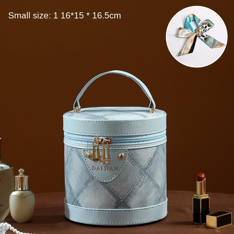 Maillard Color Bucket Bag Kosmetické pouzdro Velkokapacitní kosmetická taška na suvenýry Multifunkční voděodolná přenosná