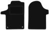 Black Velour Floor Mats For: Toyota Corolla Verso II 7-seater (2004-2009)