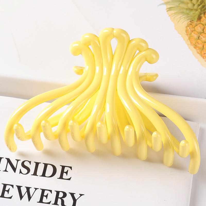 Geometric Forked Claw Clip: Japanese & Korean Fashion Hair Accessory for Women