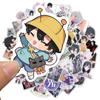 Phone Decor Figure Cosplay DIY Scrapbooking Anime Stickers Graffiti Stickers Time Agent Stickers