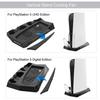 PS5 Cooling Fan, PS5 Cooler, Vertical Stand for Playstation5 Digital Edition & Ultra HD Game Console with Dual Charger Indicator USB Ports for PS5
