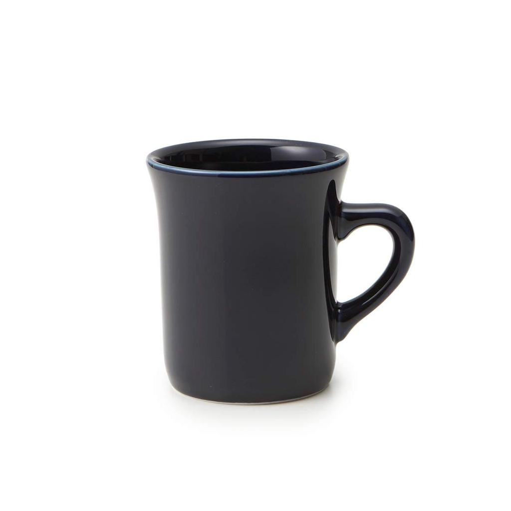 TAMAKI Cozy Mug, Navy, Large, 12.3cm Diameter X 9.3cm Depth X 10.8cm Height, 420ml, Microwave and Dishwasher Safe, Made In Japan, T-893395