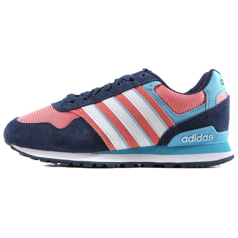 Adidas Neo 10K Comfortable Versatile Non-Slip Wear-Resistant Low-Top Running Shoes Women Sneaker Blue B74591