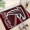 Custom Name Rug Atlanta Logo Area Rug Suitable for Indoor And Outdoor,Carpets for Homes, Offices,Living Rooms,Home Decor,Christmas Gift