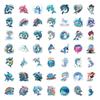 10/30/50pcs Cute Dolphin Marine Animal Stickers Kawaii Cartoon Graffiti Sticker DIY Stationery Phone Notebook Decals