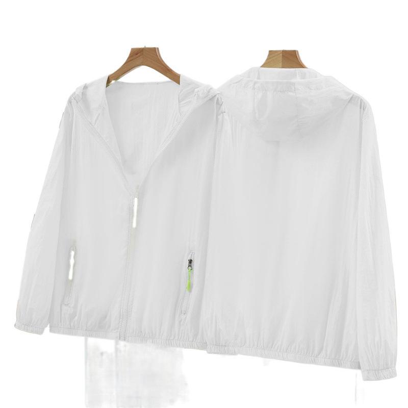 Sonnenschutzkleidung für Damen UV-Schutz Sommer Locker und Vielseitig Kurze Atmungsaktive und Leichte Jacke