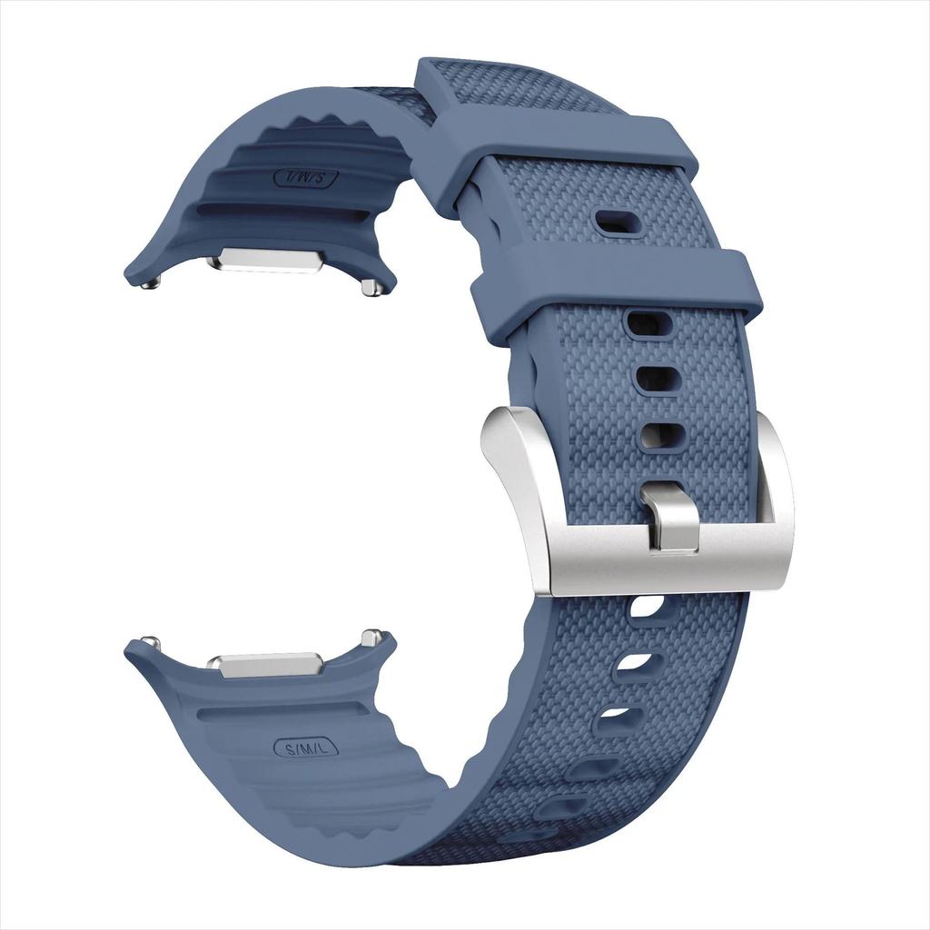 Silicone Nylon Strap For Galaxy Watch Ultra Peakform Band Wristband For Samsung Watch Ultra 47mm Sports Watchband Bracelet