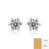 Minimalist Luxury Moissanite Stud Earrings Women Six-Prong Setting Sterling Wedding Fashion Jewelry