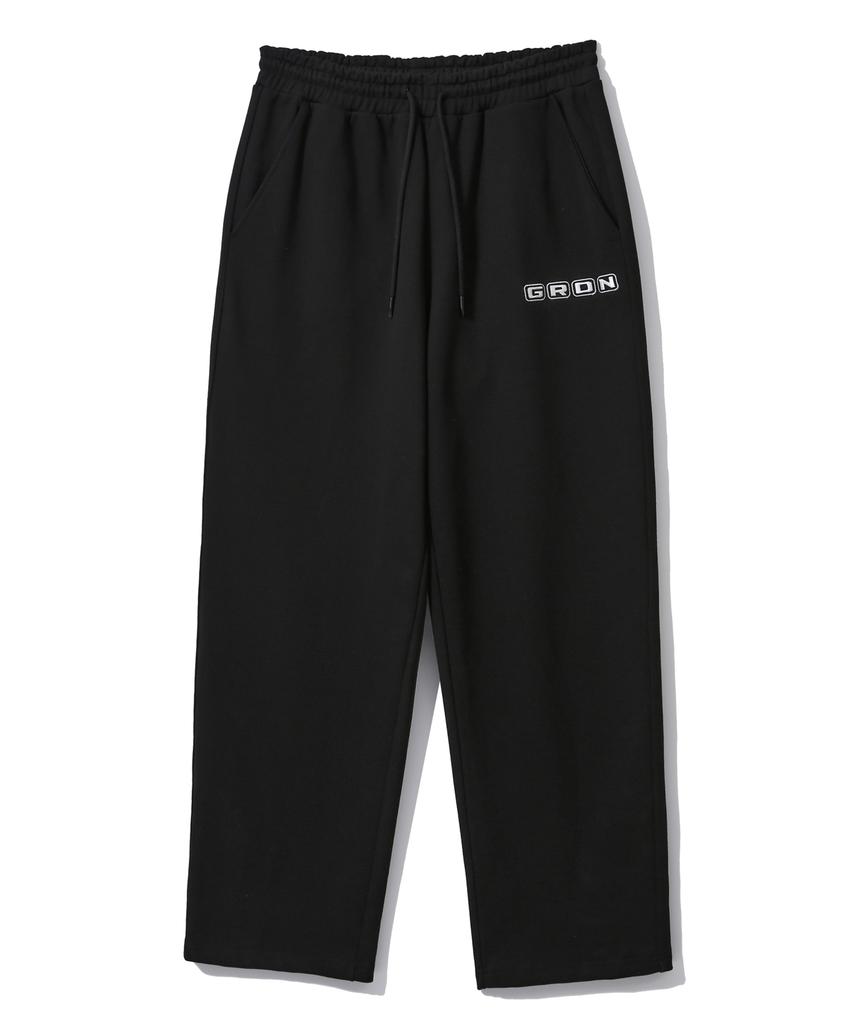 GARDEN EXPRESS Straight Fit Sweatpants (Black)