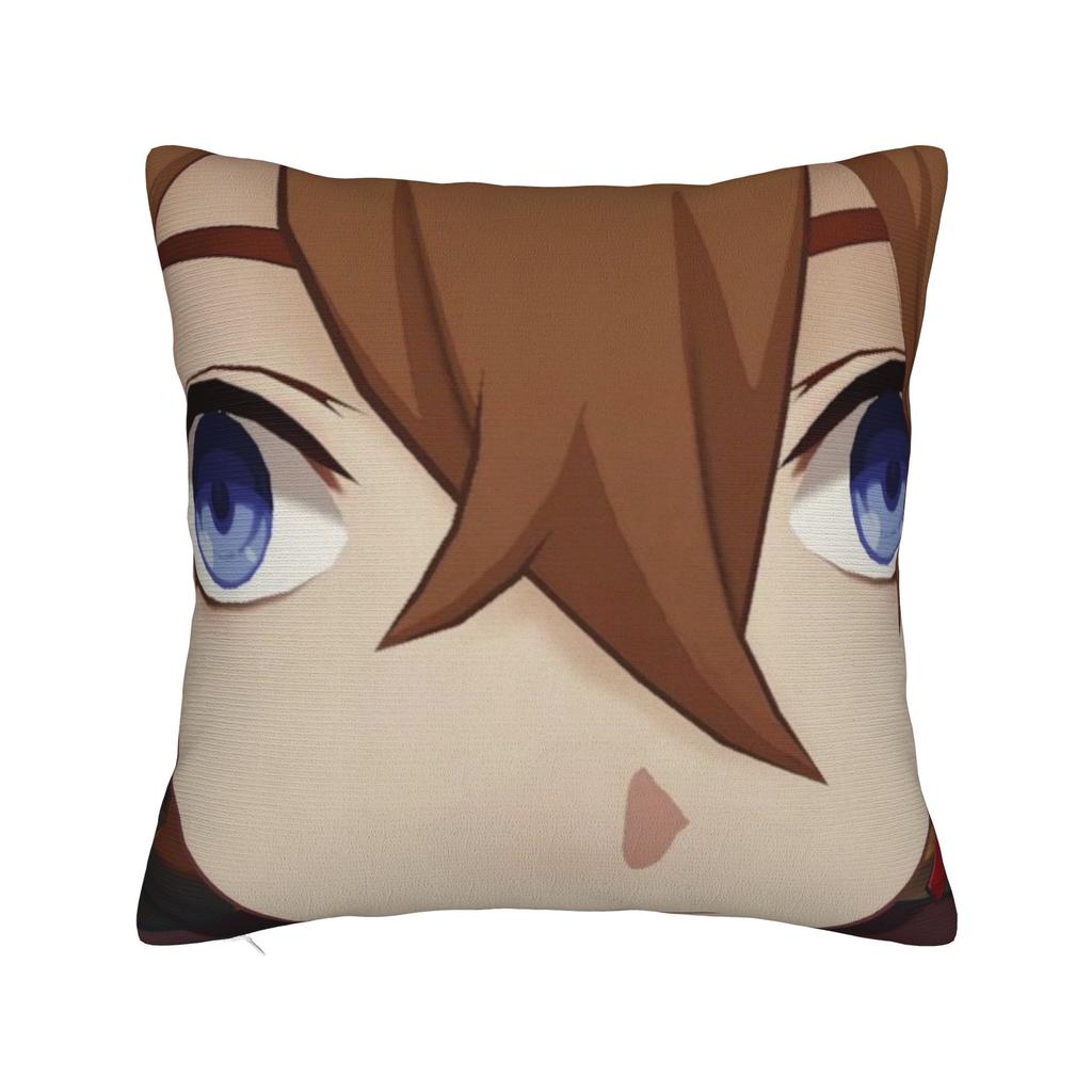 Genshin Impact Poster Pillowcase Printed Fabric Cushion Cover Decoration Anime Game Pillow Case Cover Bedroom Drop Shipping