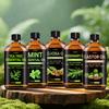5 Tipuri de Uleiuri Faciale Pentru Piele Strălucitoare(100ml), Tratament Facial Nutritiv, Ulei de Reparare pentru Piele Uscată cu Jojoba, Mentă, Arbore de Ceai, Ricin, Rozmarin