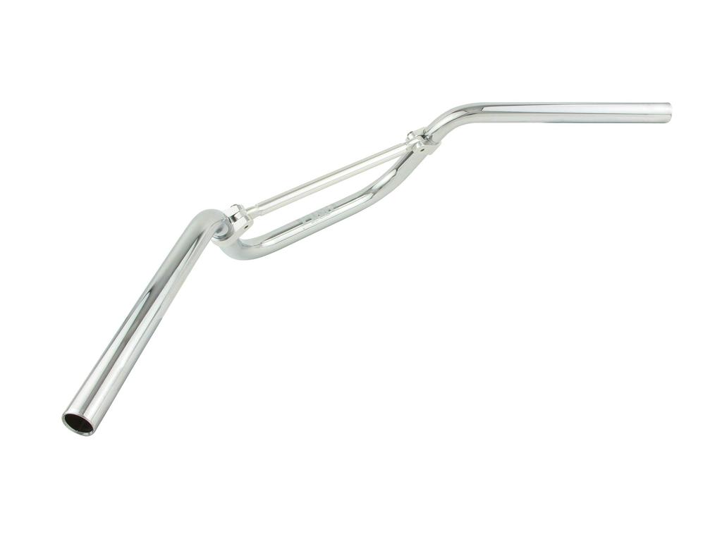 POSH FAITH Motorcycle with Aluminum Handlebars, High-Up Bars, Plated/Steel Brace, 028068-03