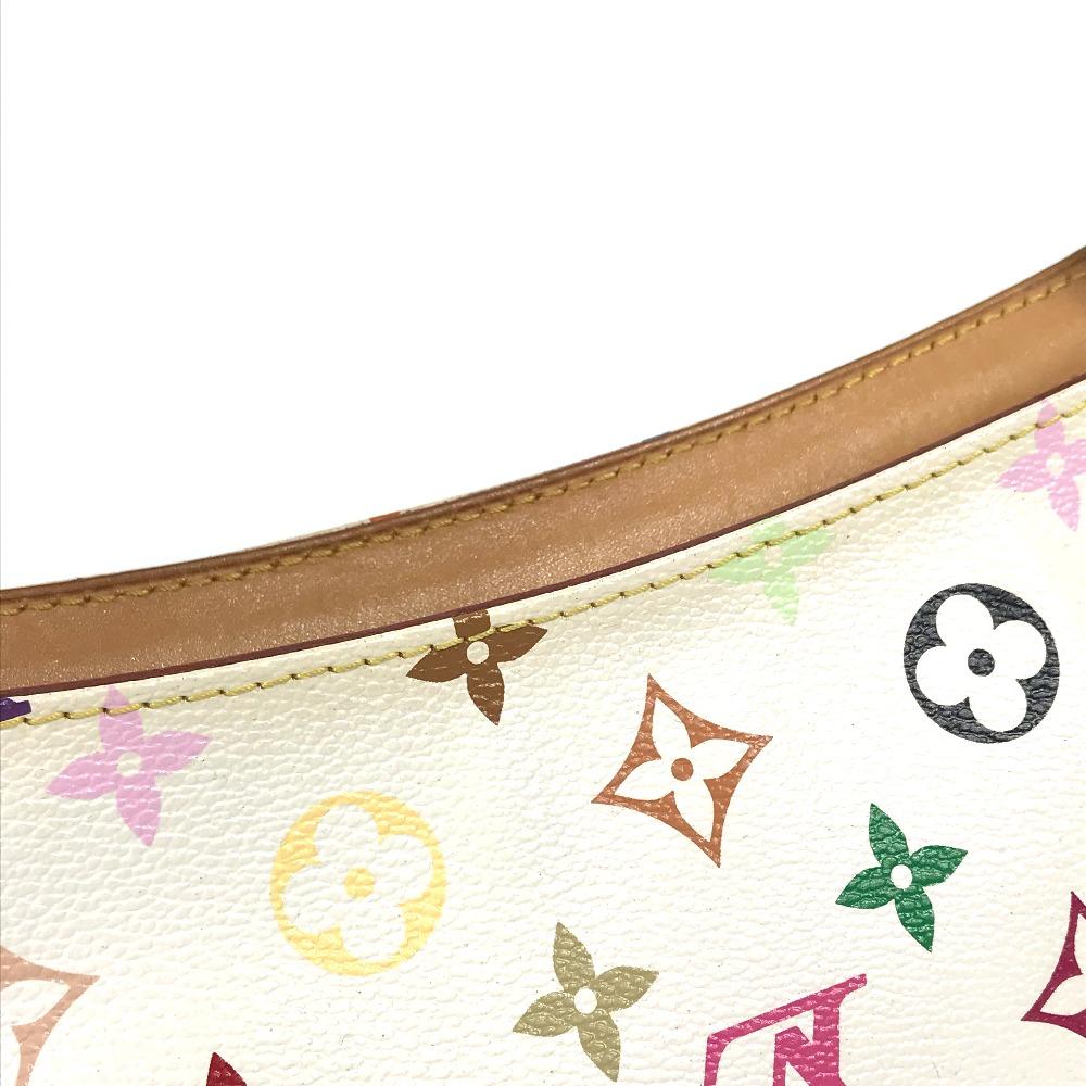 Louis Vuitton M40098 MonogramMulticolore Eliza Shoulder Bag Hand Bag Blanc White