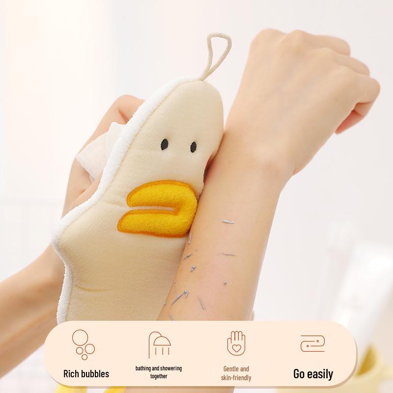 New Offer: Cartoon Back Scrubber & Bath Flower - Ladies' Exfoliating Duo