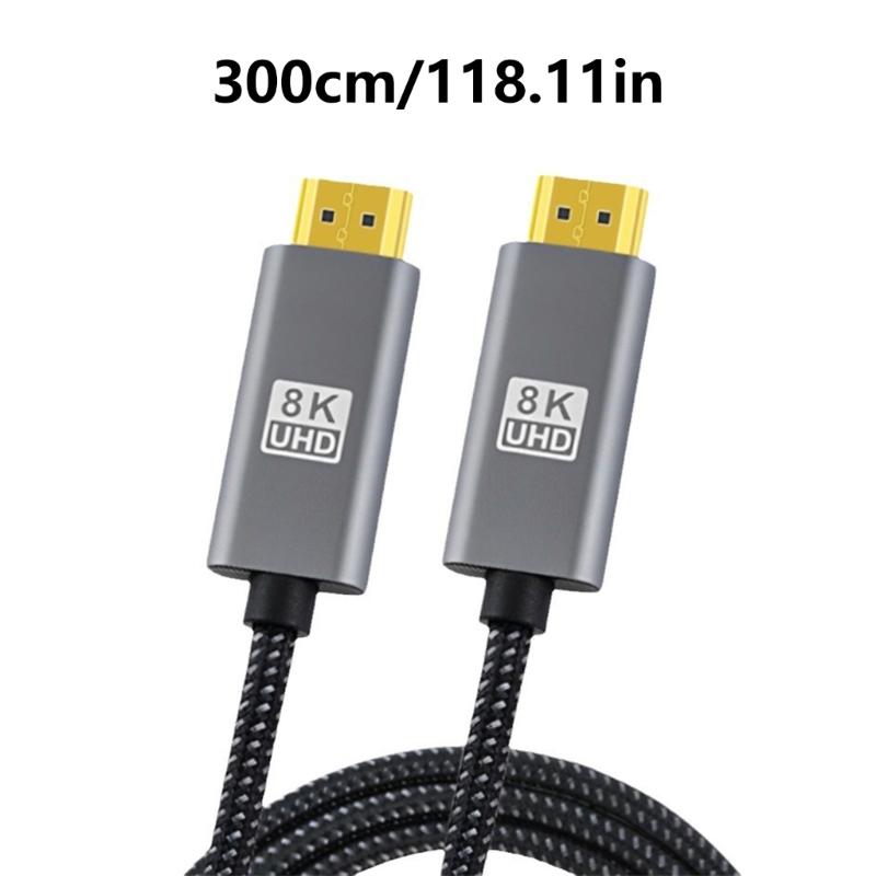 8K60hz 2.1 Video Extension Cable Clearly Definition Dynamic for Gaming & Streaming, PC and Consoles Compatible