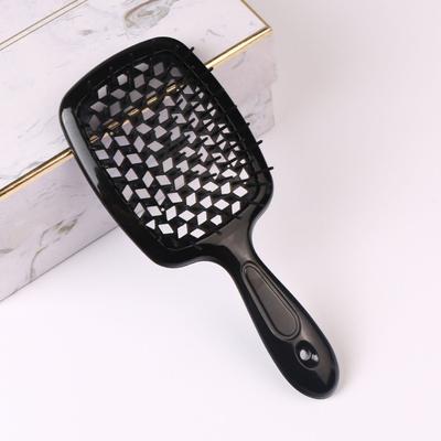 Yousheng Entwirrungsbürste für Haare, hohl, ergonomischer Griff, Kopfhautmassage, für Frauen und Mädchen, nass und trocken, für langes, lockiges, flauschiges Haar, Styling-Kamm, Friseurwerkzeug