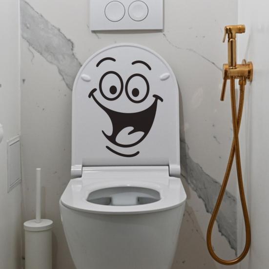 Autocollants Yeux De Dessin Animé - Lot De 4, PVC Imperméable, Pour Décorer Robot, Frigo, Mur, Porte