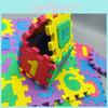 Colorful Alphanumeric Foam Puzzle Mat For Early Learning And Playful Education