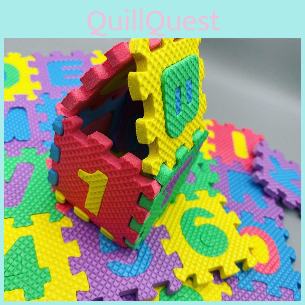 Colorful Alphanumeric Foam Puzzle Mat For Early Learning And Playful Education